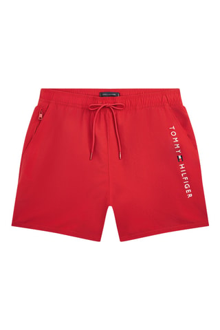 Short de bain - Rouge