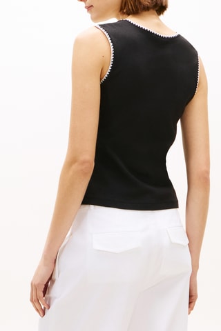 Top slim - Noir