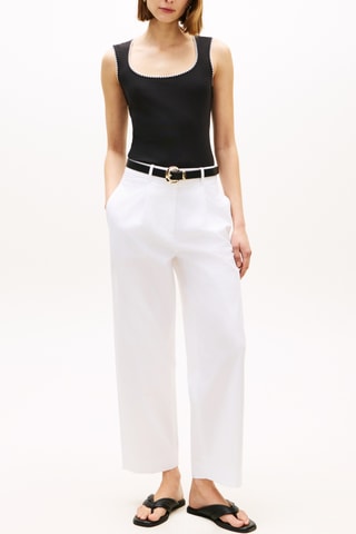 Top slim - Noir
