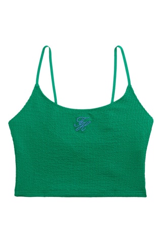 Top slim de bain - Vert