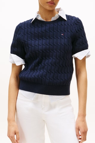 Top - Bleu marine