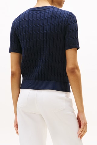 Top - Bleu marine