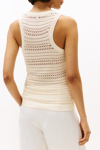 Top en coton biologique - Beige