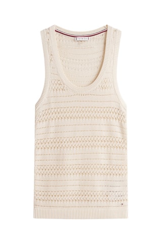 Top en coton biologique - Beige