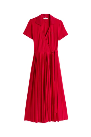Robe portefeuille - Rouge