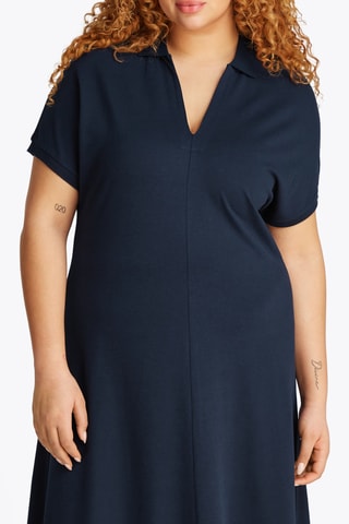 Robe longue - Bleu marine