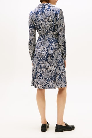 Robe portefeuille - Bleu marine