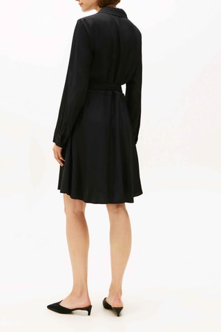 Robe portefeuille - Noir