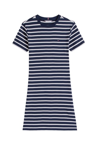 Robe t-shirt slim - Bleu marine