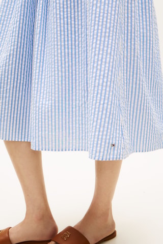 Robe midi en coton biologique - Ciel