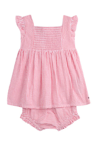 Robe et bloomer - Rouge