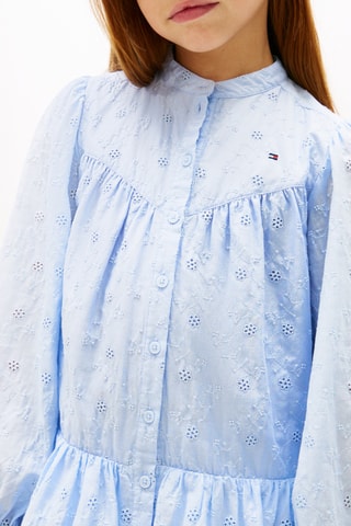 Robe en broderie anglaise - Ciel