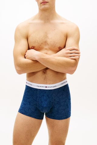 3 boxers - Bleu marine et gris clair