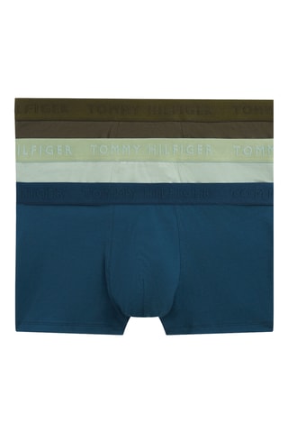 3 boxers - Kaki, vert clair et bleu