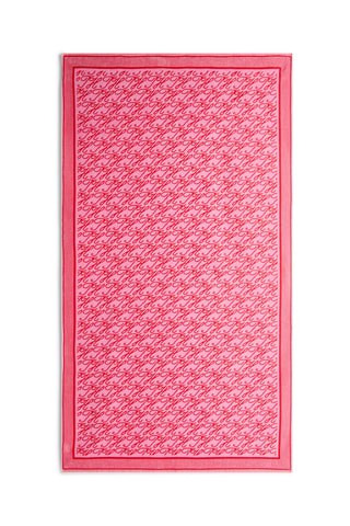 Serviette en coton biologique - Rose