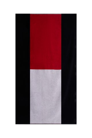 Serviette en coton biologique - Bleu foncé