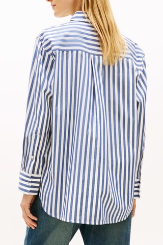 Chemisier oversize en coton biologique - Ecru