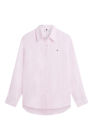 Chemisier relaxed en lin - Mauve