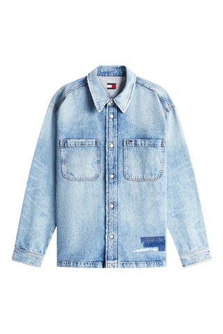 Surchemise relaxed en jean - Bleu