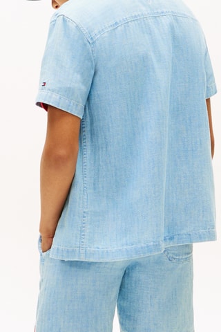 Chemise en jean - Ciel
