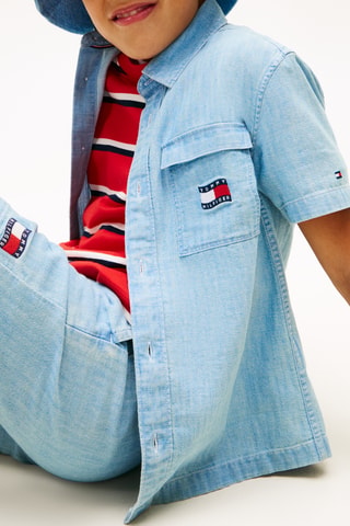 Chemise en jean - Ciel