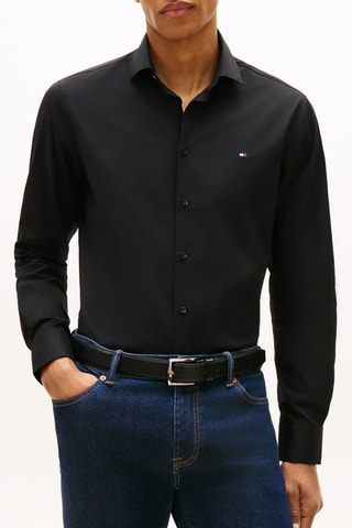Chemise slim - Noir