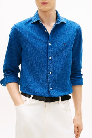 Chemise regular - Indigo