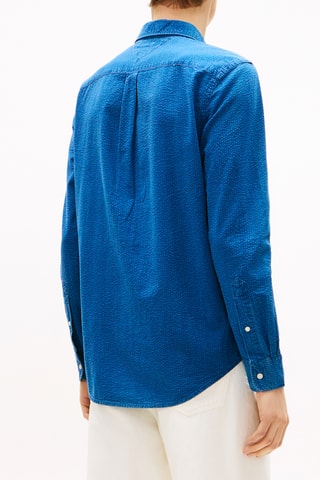 Chemise regular - Indigo