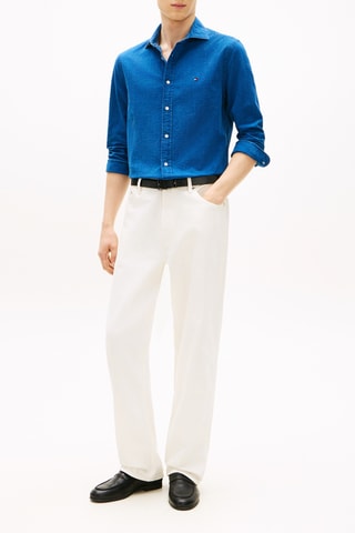 Chemise regular - Indigo