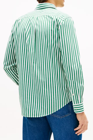Chemise regular - Vert foncé