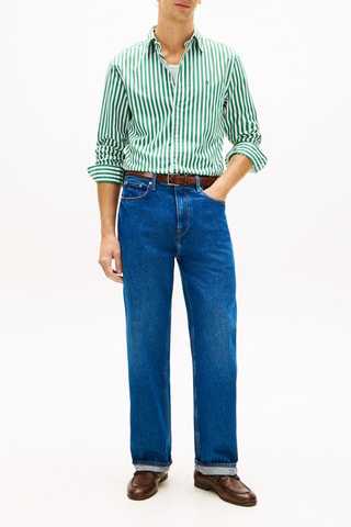Chemise regular - Vert foncé