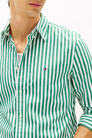 Chemise regular - Vert foncé