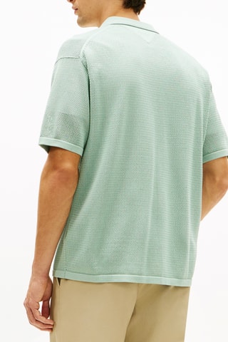 Chemise relaxed en coton biologique - Vert d’eau