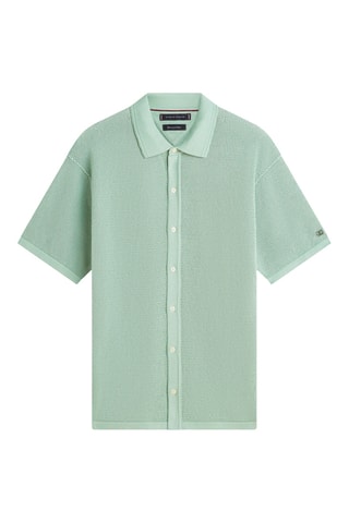 Chemise relaxed en coton biologique - Vert d’eau