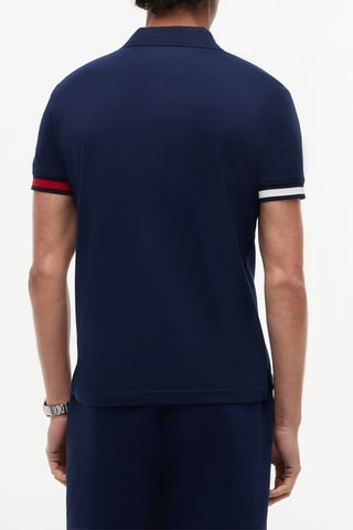 Polo slim - Bleu marine