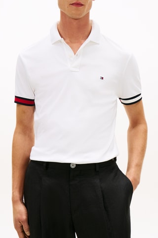 Polo slim - Blanc