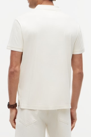 Polo regular - Ivoire