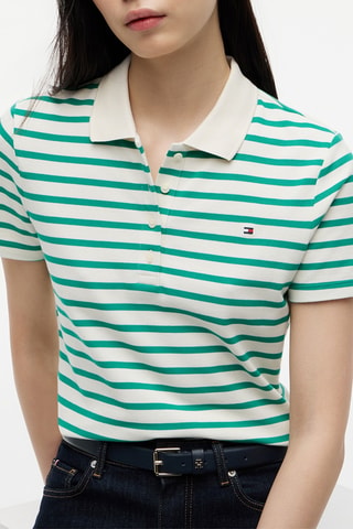 Polo slim - Blanc