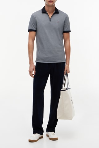 Polo regular - Gris
