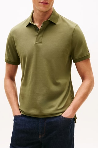 Polo regular - Vert olive