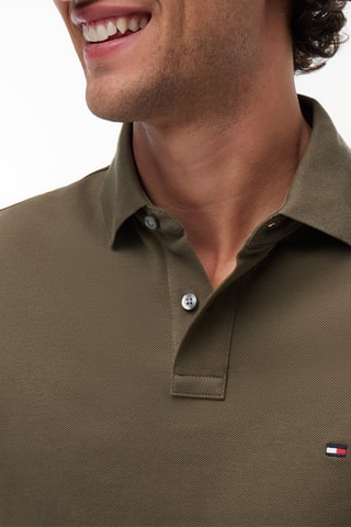 Polo regular en coton biologique - Kaki
