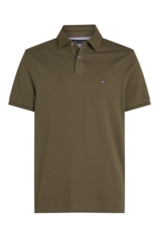 Polo regular en coton biologique - Kaki
