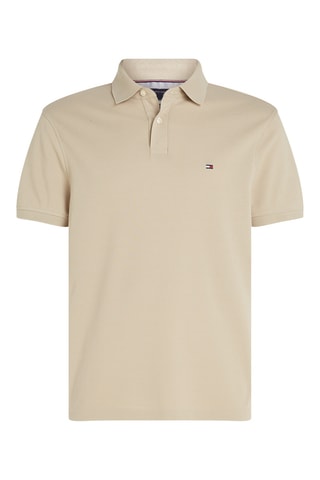 Polo regular en coton biologique - Kaki