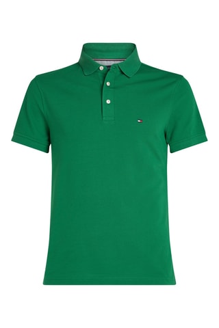 Polo slim en coton biologique - Vert