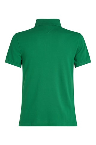 Polo slim en coton biologique - Vert