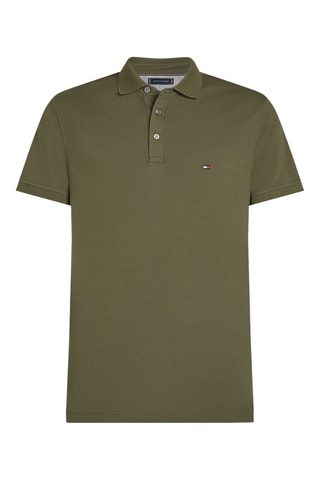 Polo slim en coton biologique - Kaki
