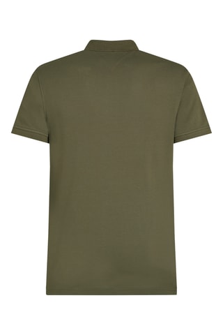 Polo slim en coton biologique - Kaki