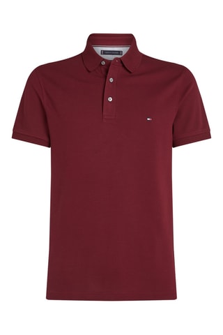 Polo slim en coton biologique - Violet