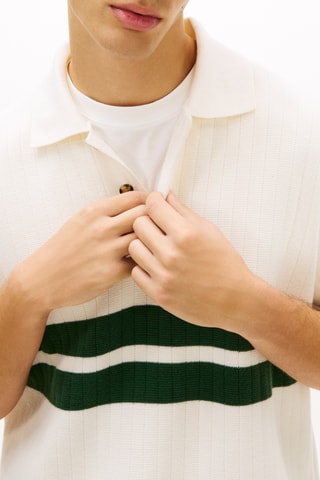 Polo regular - Blanc