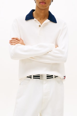 Polo regular - Blanc